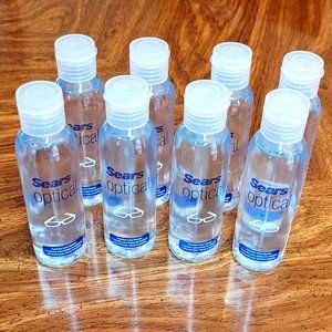 Sears Optical LENS CLEANER - (8x) 4oz. Refill Bottles, Eye Glass, Camera, Phone